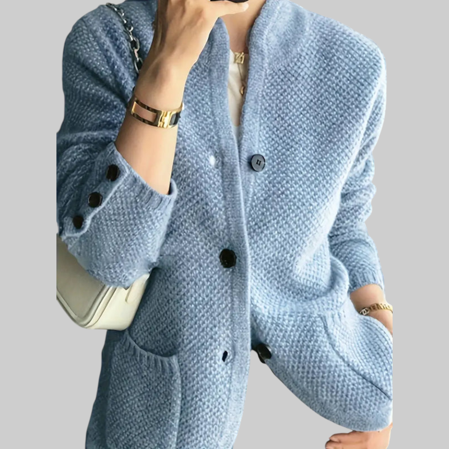 Claire | Jakna od kašmir-miješavine s gumbima