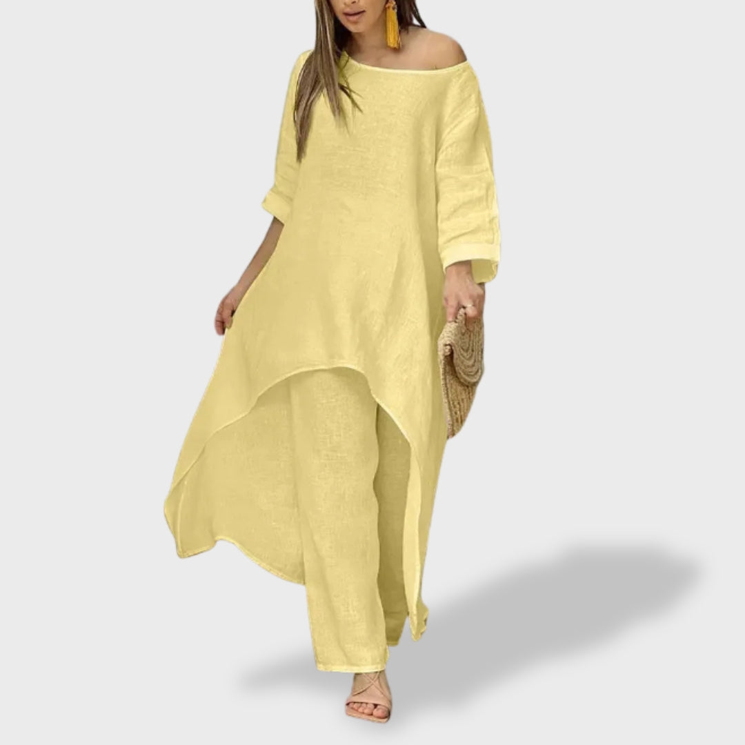 Filipa | Lagani laneni komplet za odmor