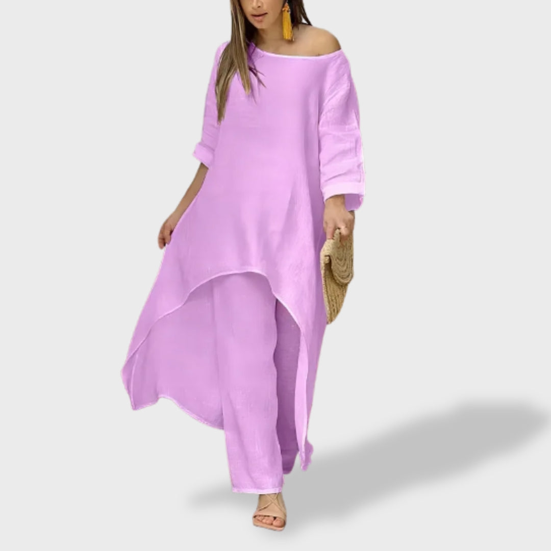 Filipa | Lagani laneni komplet za odmor