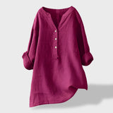 Beatriz｜Lagana ljetna košulja od lana