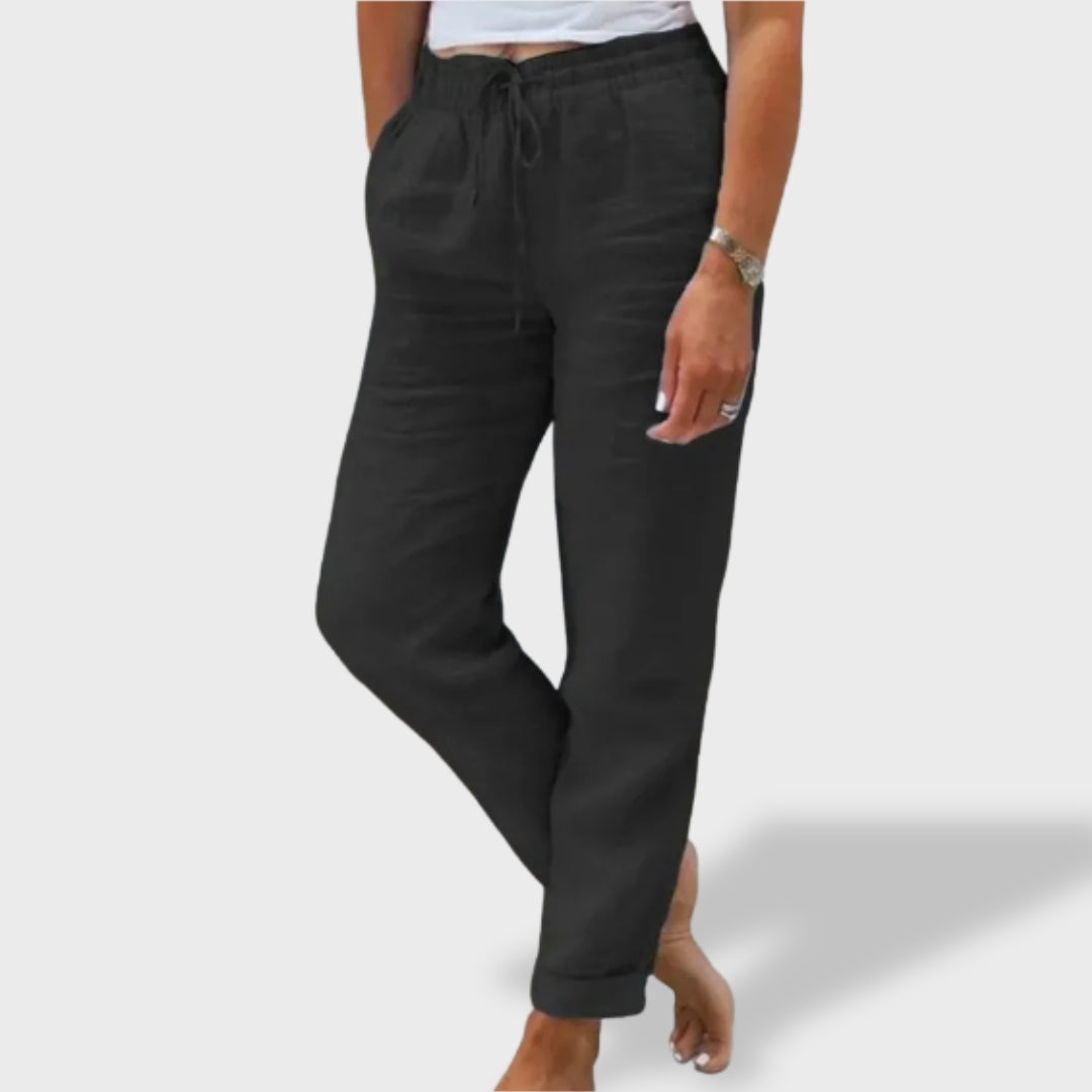 Benedita | Lagane lanene hlače