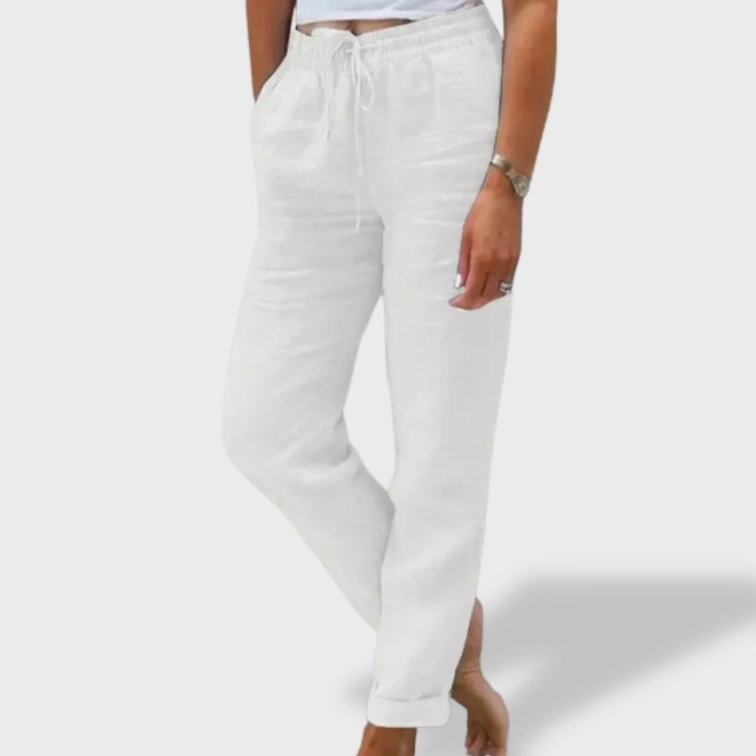 Benedita | Lagane lanene hlače