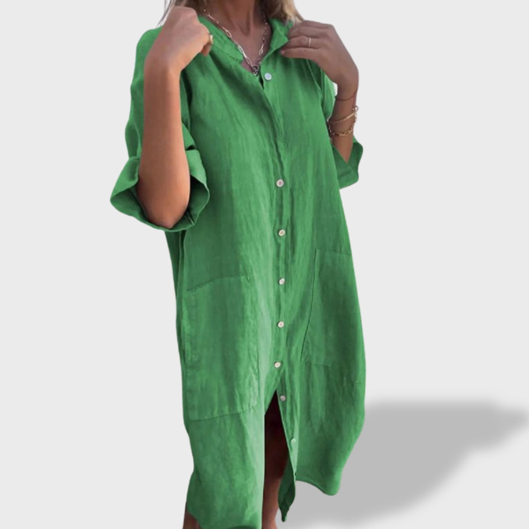 Ležerna haljina Beatriz od lana