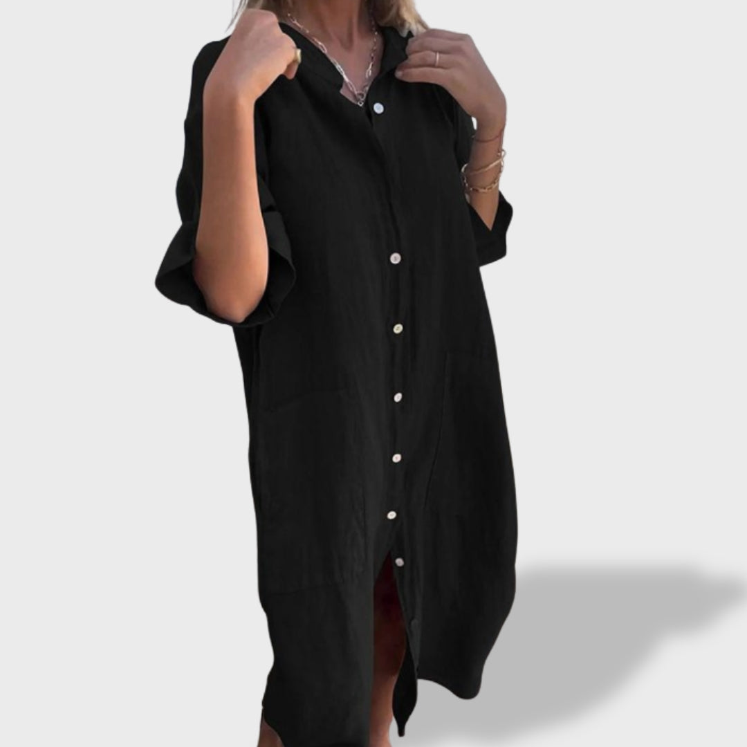 Ležerna haljina Beatriz od lana