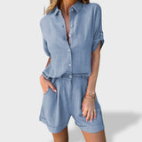 Matilde｜Lagani ljetni set od lanenog materijala