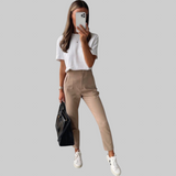 Beatrice – Ženske hlače bez nabora