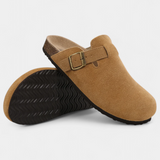 Aubree | Muške i ženske mokasinke od velura s podesivom kopčom