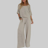 Alina | Dvoslojni set od pamuka i lanenog materijala