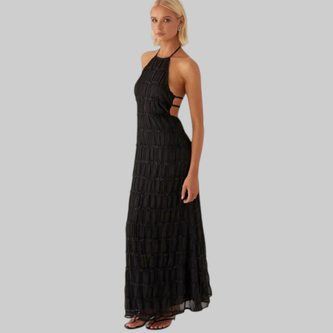 Edmea – Elegantna maxi haljina s trakama