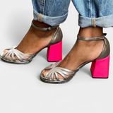 Solea klasične sandale s zlatnom trakom