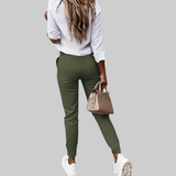 Caterina – Ženske modne chinos hlače