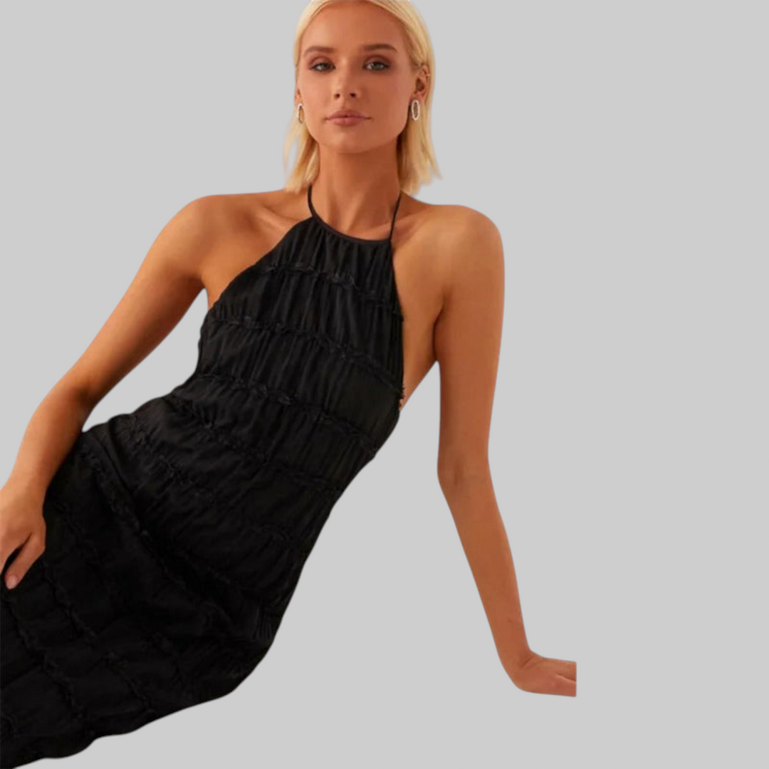 Edmea – Elegantna maxi haljina s trakama