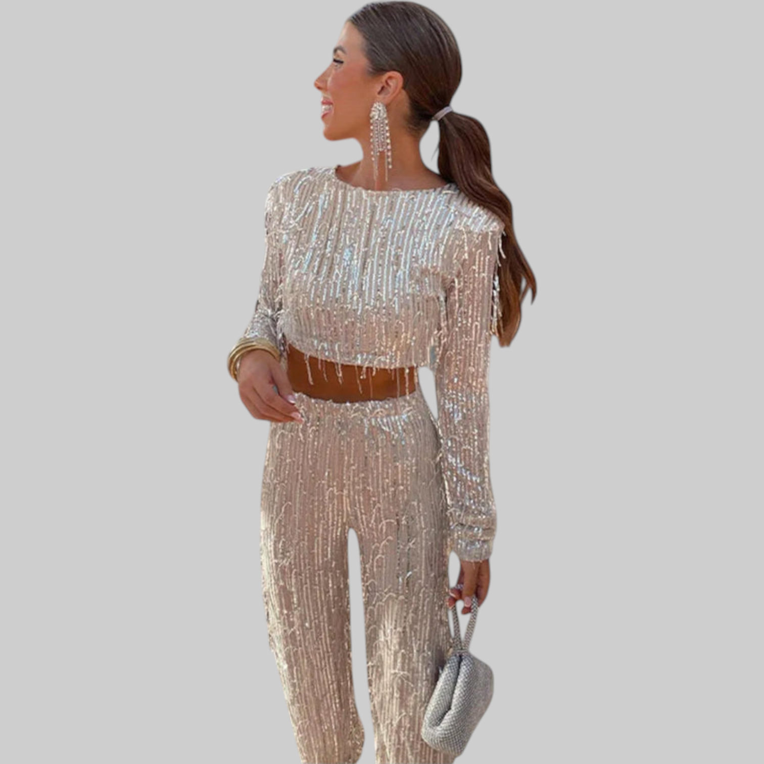 Emily | Komplet s perlama