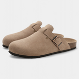 Aubree | Muške i ženske mokasinke od velura s podesivom kopčom