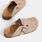 Aubree | Muške i ženske mokasinke od velura s podesivom kopčom