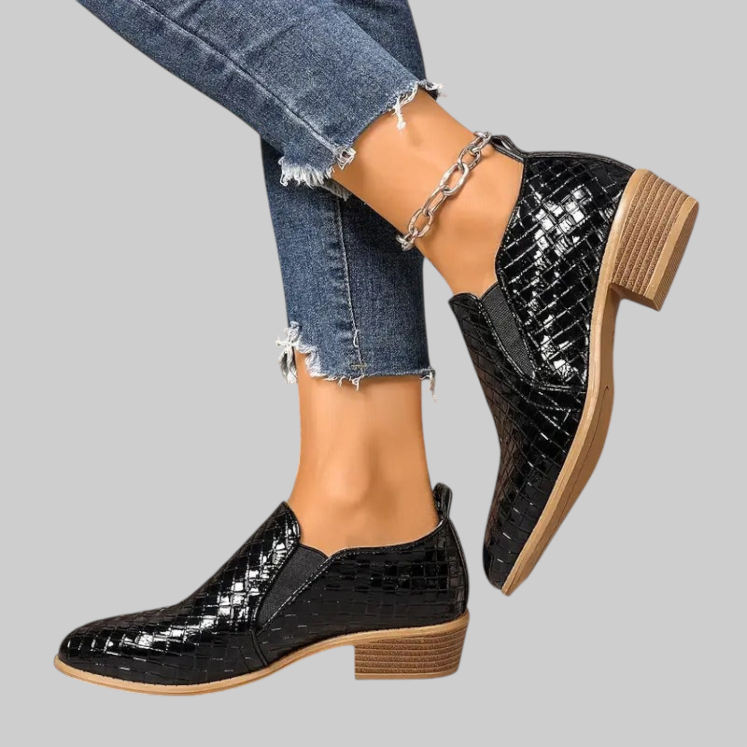 Alexandra | Ortopedske Oxford cipele od prave kože⏐Premium izdanje