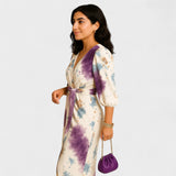 Larissa - Prekrivena haljina s preklopom