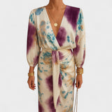 Larissa - Prekrivena haljina s preklopom